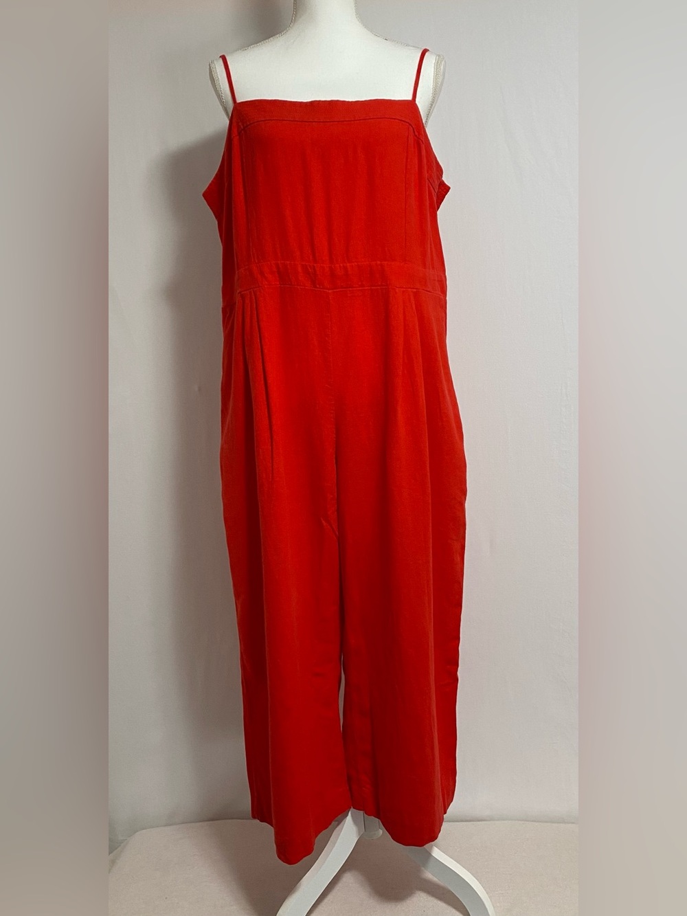 J. Crew
 Wide-Leg Jumpsuit in Red